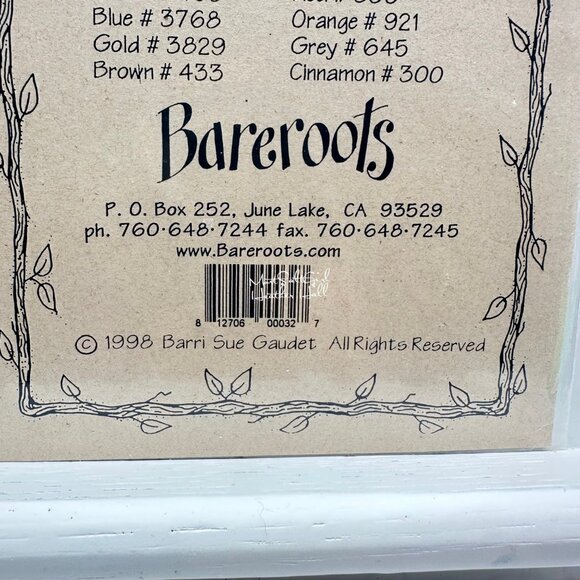 Bareroots Merry Christmas Stitchery Pattern Set - Picture 3 of 3